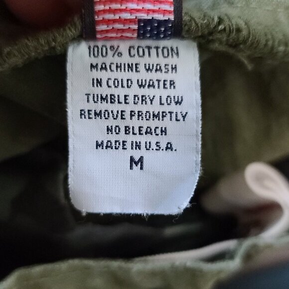 Dr. Collectors x Free People P42 Painter Pants Sz M Army Green NWOT $425 - Picture 2 of 11